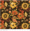 CWH Bountiful Main - C17860-MOCHA - Cotton Fabric