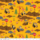 CWH Buildin Crew C8100-YELLOW - Cotton Fabric
