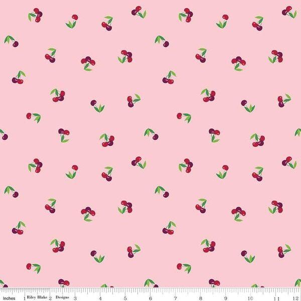 CWH Cloudburst Cherries - C16181-PINK - Cotton Fabric