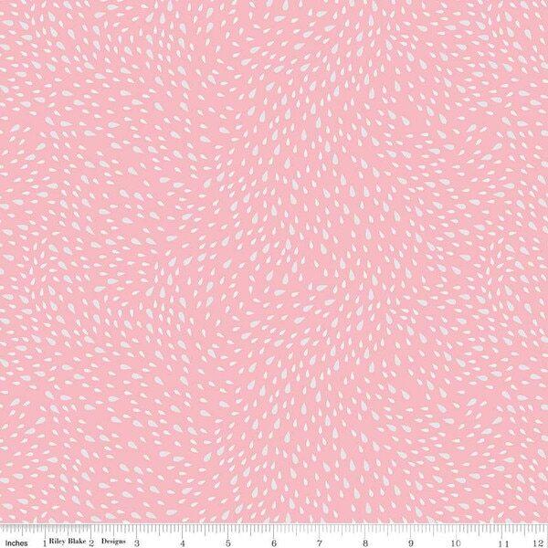 CWH Cloudburst Rain - C16185-PINK - Cotton Fabric