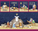 CWH Come Let Us Adore Him Panel - PD16316-PANEL - Cotton Fabric