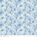 CWH Daybreak On The Prairie Floral - CD17681-BLUE - Cotton Fabric
