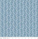 CWH Daybreak On The Prairie Silhouette Floral - C17684-BLUE - Cotton Fabric
