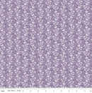CWH Daybreak On The Prairie Silhouette Floral - C17684-PURPLE - Cotton Fabric