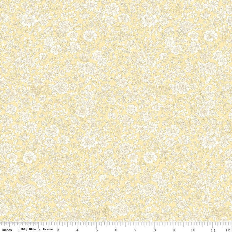 CWH Emily Belle - 01666421A Magnolia - Cotton Fabric