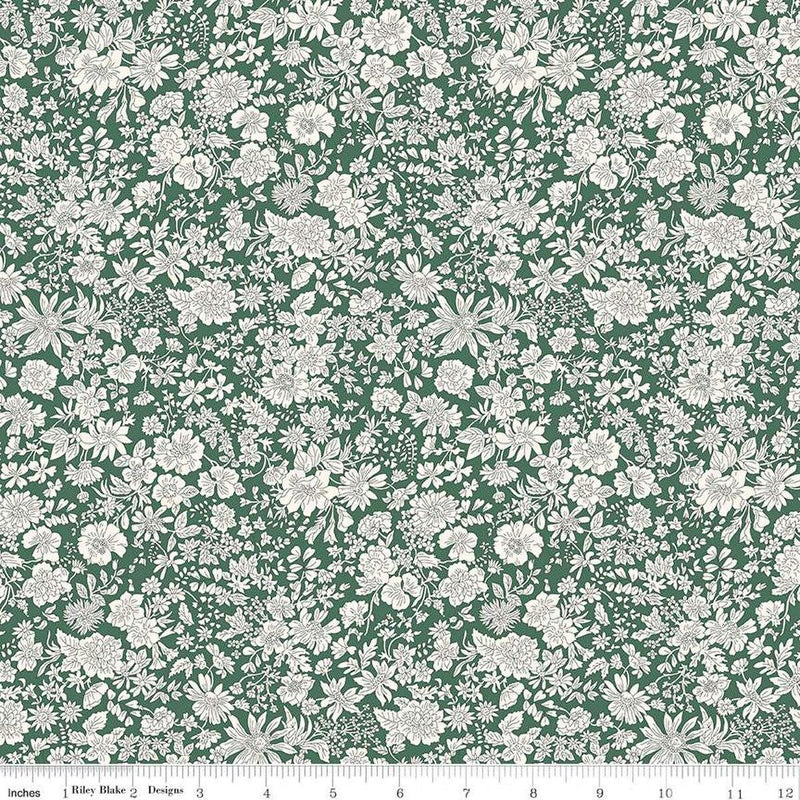 CWH Emily Belle - 01666445A Evergreen - Cotton Fabric