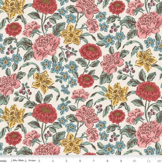 CWH Emma Hartfield - C16530-CREAM - Cotton Fabric