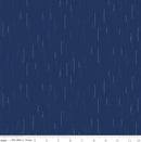 CWH Essence Raindrops - C16461-NAVY - Cotton Fabric