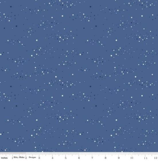 CWH Essence Starlight - C16463-DENIM - Cotton Fabric