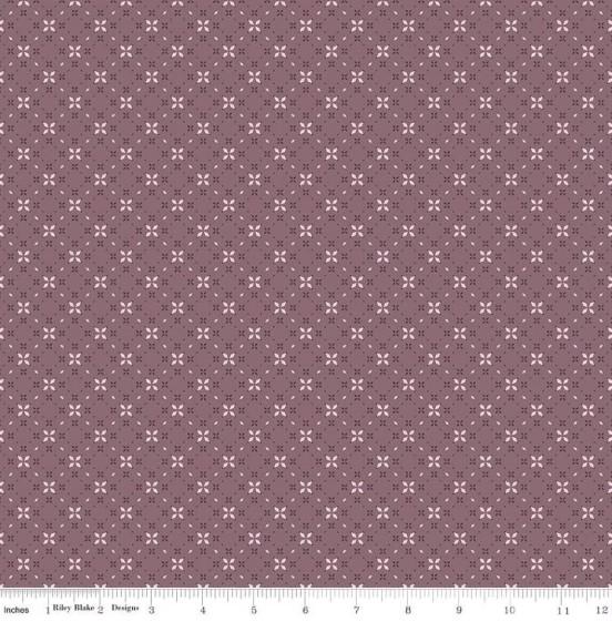 CWH Evening On The Praire - C16749-GRAPE - Cotton Fabric