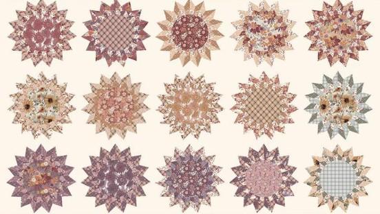 CWH Evening On The Praire Panel - CD16753-CREAM - Cotton Fabric
