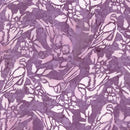 CWH Expressions Batiks - Backyard Birds - BT23580-174 Razzmic Berry - Cotton Batik Fabric