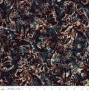 CWH Expressions Batiks - Bandana - BT23425-309 Moody Blues - Cotton Batik Fabric