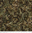 CWH Expressions Batiks - Bandana - BT23425-328 Dark Vintage Green - Cotton Batik Fabric