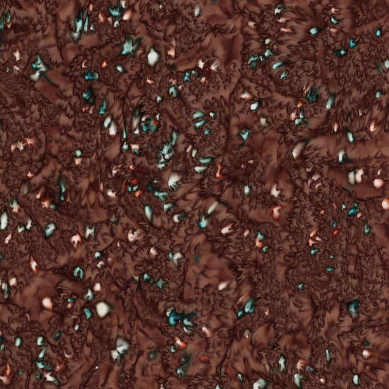 CWH Expressions Batiks - Color Beads - BT23250-146 Mocha Chestnut - Cotton Fabric