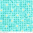CWH Expressions Batiks - Daisy Dots - BT23403-276 Aegean - Cotton Batik Fabric