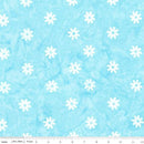 CWH Expressions Batiks - Daisy Dots - BT23405-271 Adriatic Mist - Cotton Batik Fabric