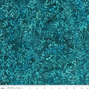 CWH Expressions Batiks - Divine Vines - BT23300-278 Teal Waterfall - Cotton Batik Fabric