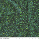CWH Expressions Batiks Elementals - Terrazzo - BT21800-319 Forest Green - Cotton Batik Fabric
