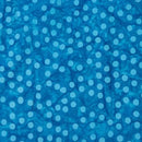 CWH Expressions Batiks Elementals Polka Pop - BT21400-294 Ocean Blue - Cotton Batik Fabric