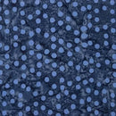 CWH Expressions Batiks Elementals Polka Pop - BT21400-297 Stone Blue - Cotton Batik Fabric