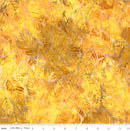 CWH Expressions Batiks - Floral Reflections - BT23185-258 Goldenrod - Cotton Batik Fabric