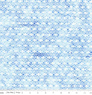 CWH Expressions Batiks - Geometric Splash - BT23201-301 Blue Calm - Cotton Batik Fabric