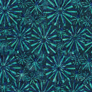 CWH Expressions Batiks - Retro Revival - BT23270-306 Peacock - Cotton Batik Fabric