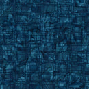 CWH Expressions Batiks - Retro Revival - BT23273-298 Indigo Dye - Cotton Batik Fabric
