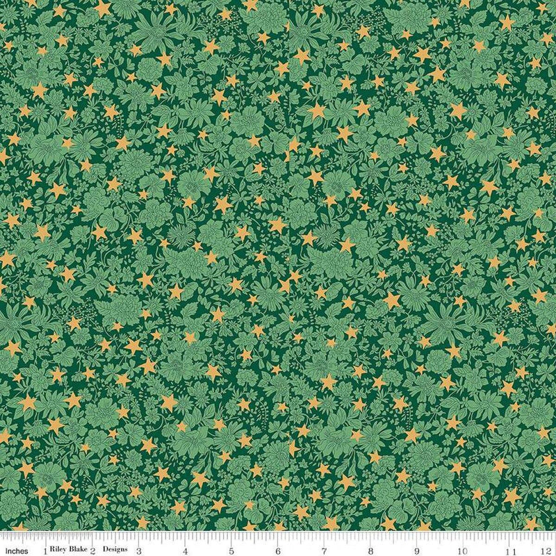 CWH Festive Greetings Emily Star - 01667431A - Cotton Fabric