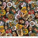 CWH Friends of Smokey Bear Patches - CD16506-MULTI - Cotton Fabric