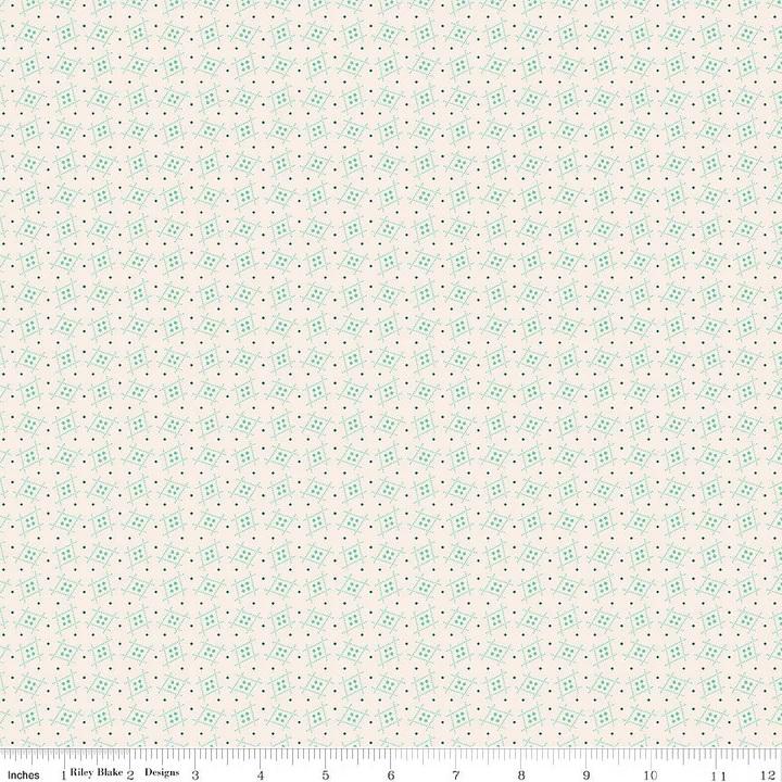 CWH Gentler Times - C16489-SEAGLASS - Cotton Fabric
