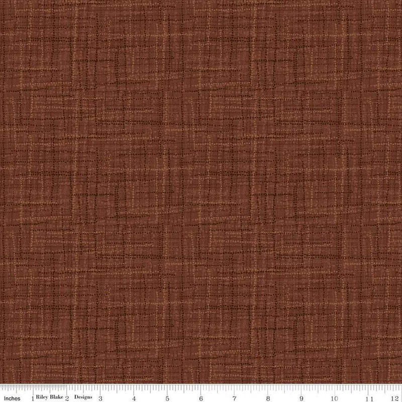 CWH Grasscloth - C780-BROWN - Cotton Fabric