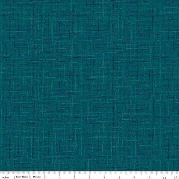 CWH Grasscloth - C780-DEEPSEA - Cotton Fabric