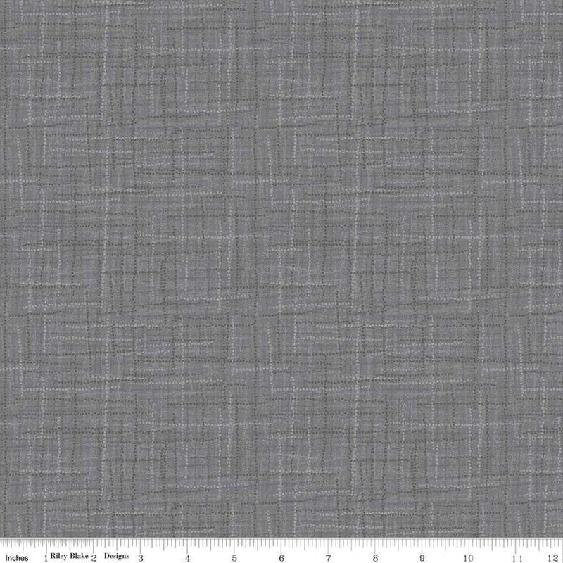 CWH Grasscloth - C780-GRAY - Cotton Fabric