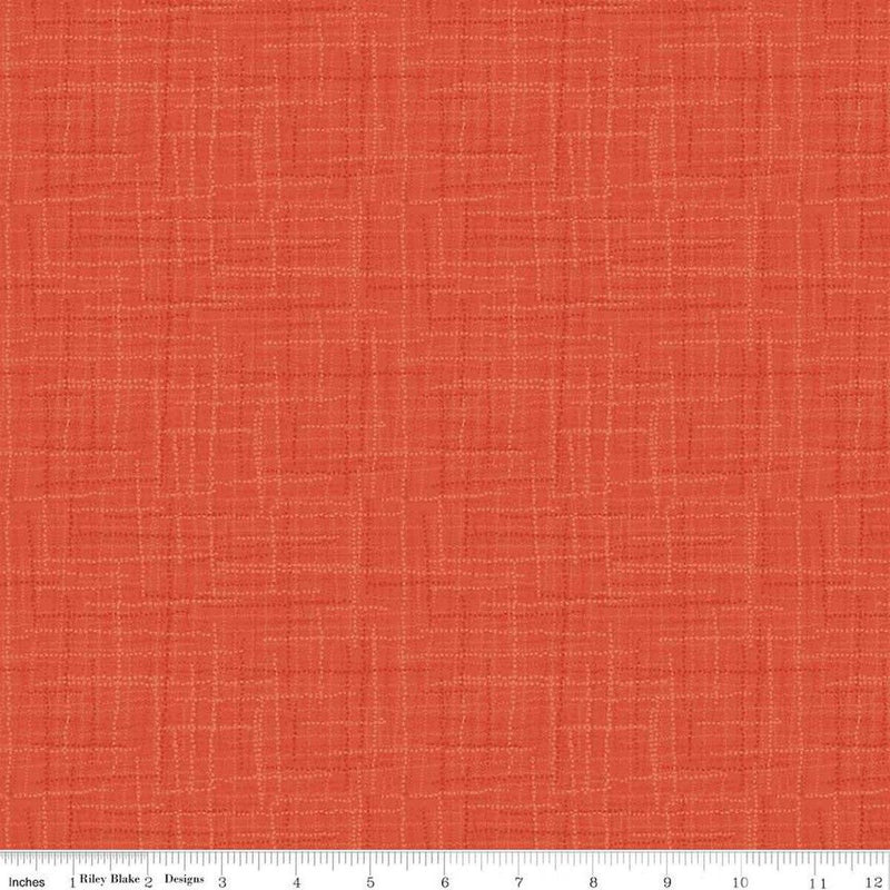 CWH Grasscloth - C780-ORANGE - Cotton Fabric