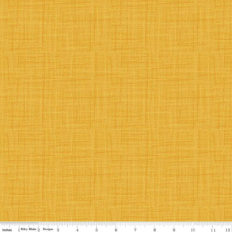 CWH Grasscloth - C780-SAFFRON - Cotton Fabric