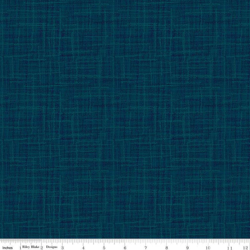 CWH Grasscloth - C780-WARMNAVY - Cotton Fabric