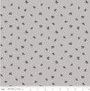 CWH Ink & Ivory Ditsy - C16914-GRAY - Cotton Fabric