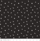 CWH Ink & Ivory Ditsy - C16914-INK - Cotton Fabric