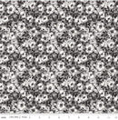 CWH Ink & Ivory Floral - C16911-GRAY - Cotton Fabric