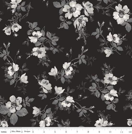 CWH Ink & Ivory Main - C16910-INK - Cotton Fabric