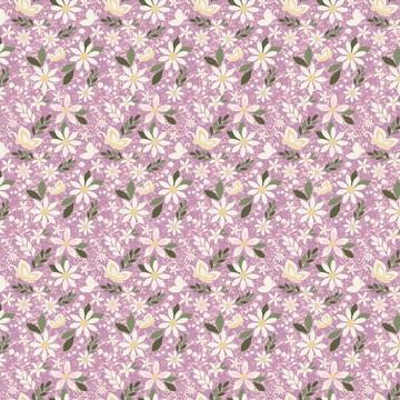 CWH Juju's Petals Dance - C16611-LILAC - Cotton Fabric