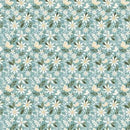 CWH Juju's Petals Dance - C16611-TEAL - Cotton Fabric