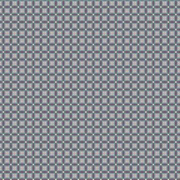 CWH Juju's Petals Mosaic - C16614-TEAL - Cotton Fabric