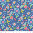 CWH Kipling Gardens Main - C17880- BLUEBERRY - Cotton Fabric