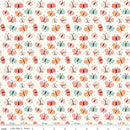 CWH Love You To The Moon Butterflies White - F18272-WHITE - Cotton Flannel Fabric