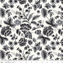 CWH Midnight Meadow Floral - WB15328-CREAM - Cotton Fabric