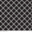 CWH Midnight Meadow Plaid - C15322-BLACK - Cotton Fabric