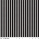 CWH Midnight Meadow Stripes - C15323-BLACK - Cotton Fabric